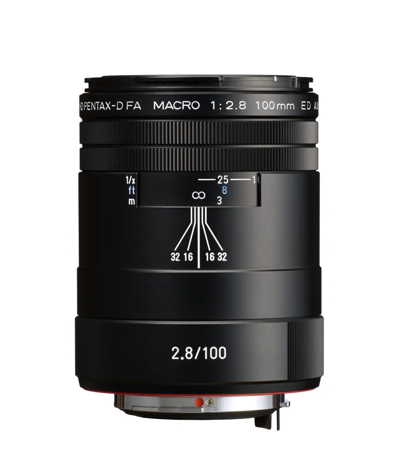 Pentax HD PENTAX-D FA MACRO 100mm F2.8 ED AW in Black